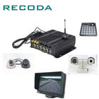 G Sensor Car DVR Video Recorder 1080P 4Ch Hybrid Cameras Dual SD Card 3G/4G/WIFI Real Time Monitor