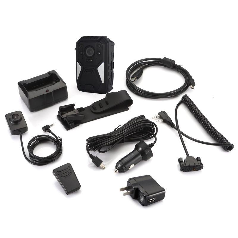 Ambarella 5MP CMOS Police Body Worn CCTV Cameras with H.264 Multiple Recording Resolution
