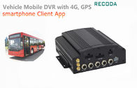 4CH AHD 720P Hard Disk 3G Mobile DVR WIFI Car Dvr Recorder With G-sensor GPS