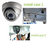 2MP Vehicle Mounted Cmos Reverse Camera / Mini dome camera With 3.6mm Lens IR Lamps