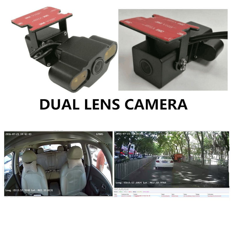 960P Dual Lens 960P Front/ Rear View Night Vision Audio Car Camera 1.3 Megapixe